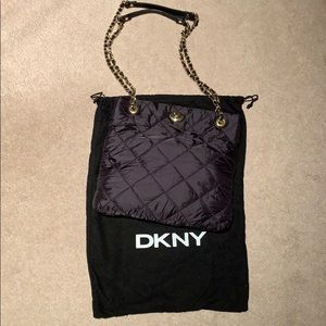 DKNY nylon quilted pocketbook.